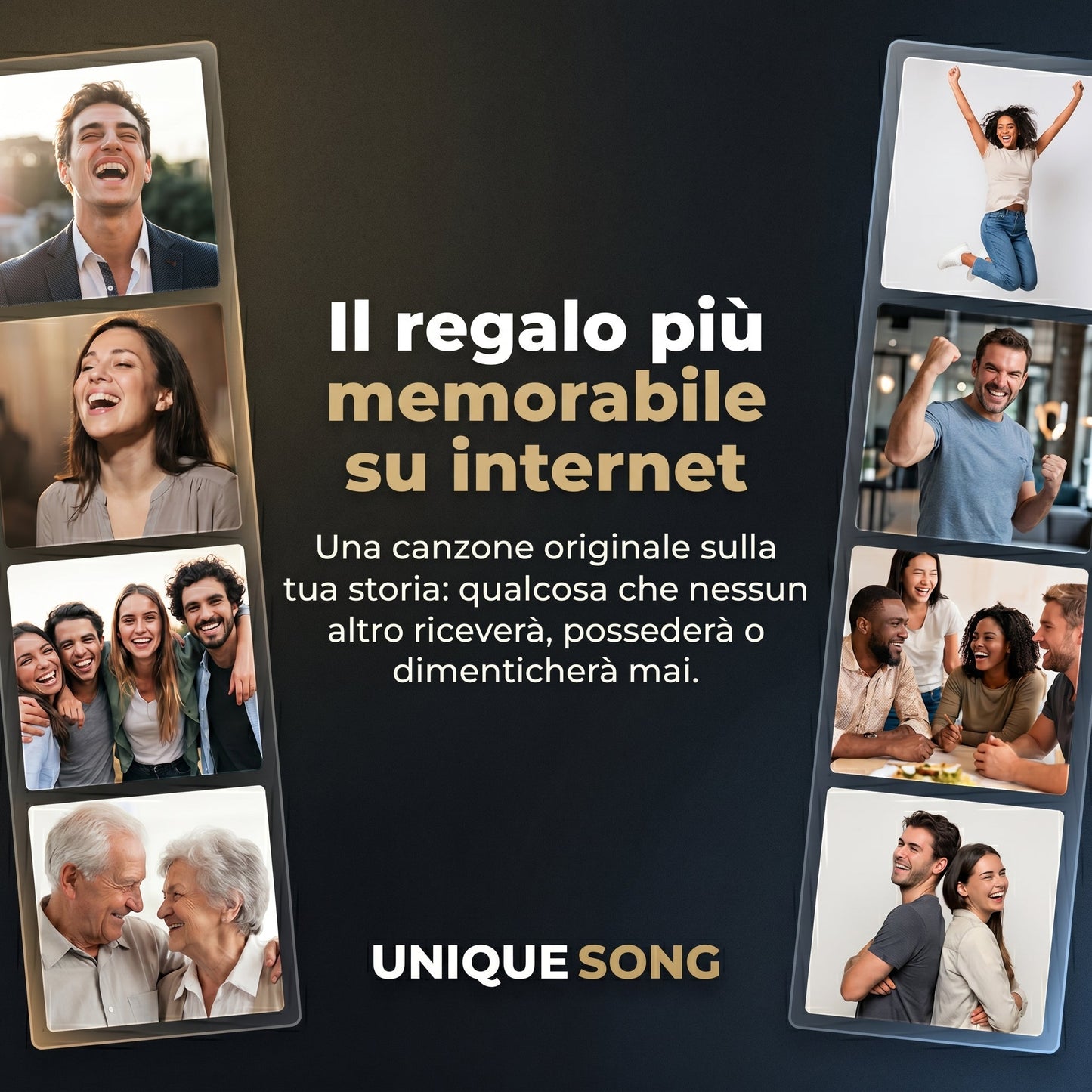 Crea la tua canzone UNIQUESONG